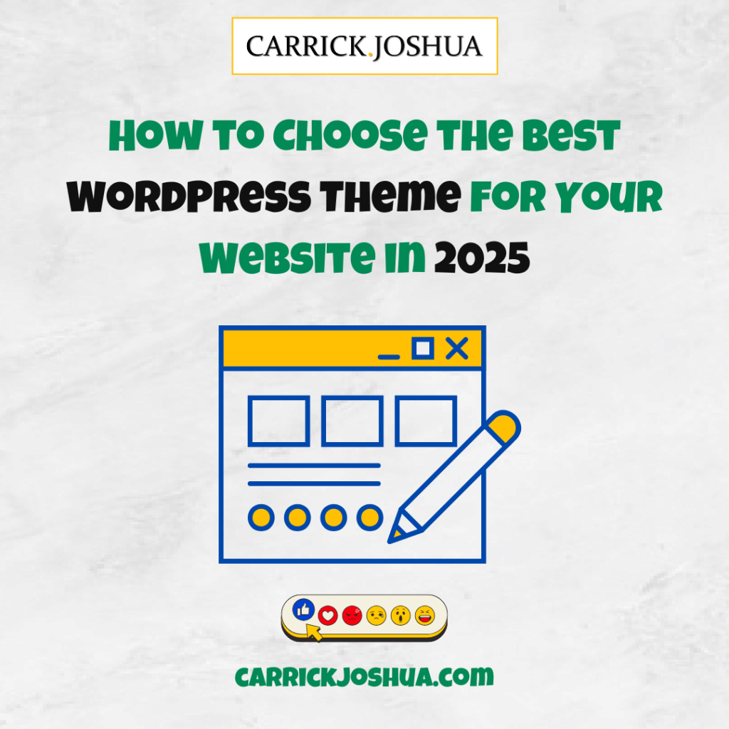 How to choose a WordPress theme