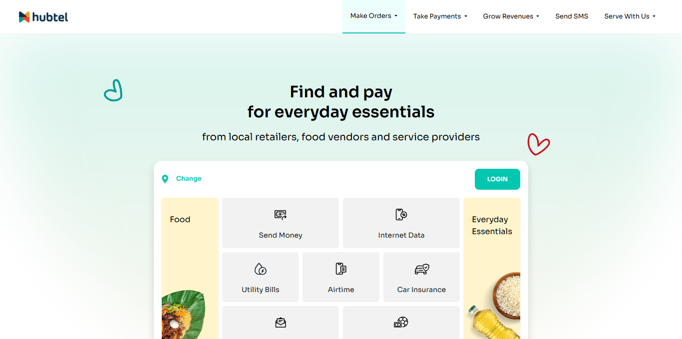 Hubtel, payment gateway for ecommerce store, mobile money ecommerce Ghana Nigeria