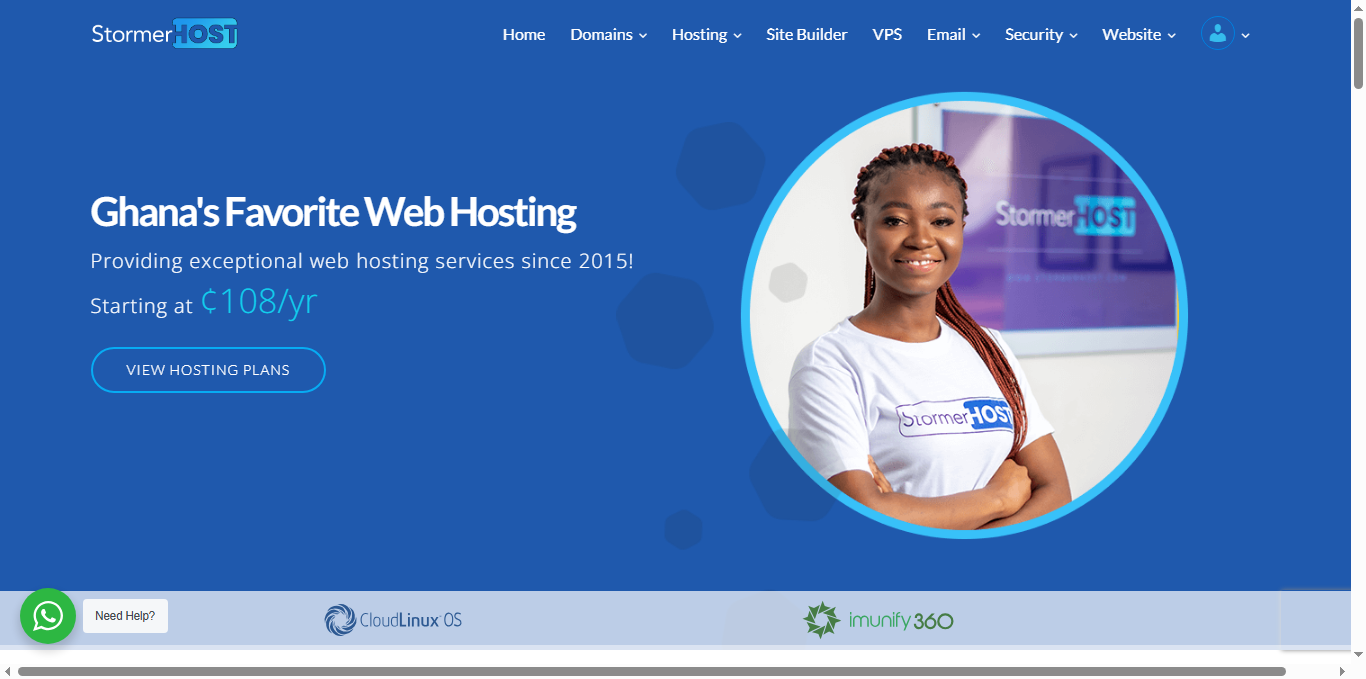 local currency hosting Africa, StormerHost-Ghana