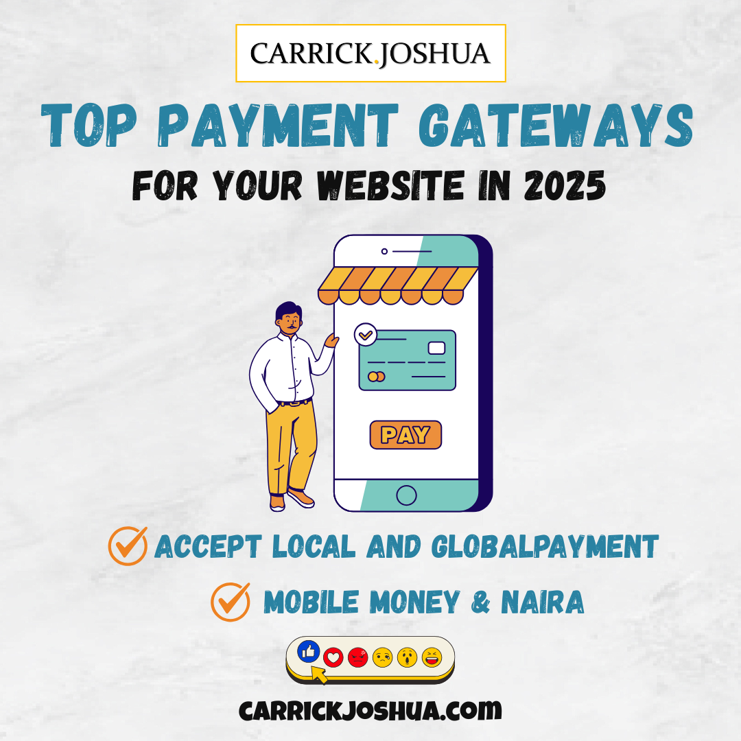 Top Payment Gateways for Your Website 2025