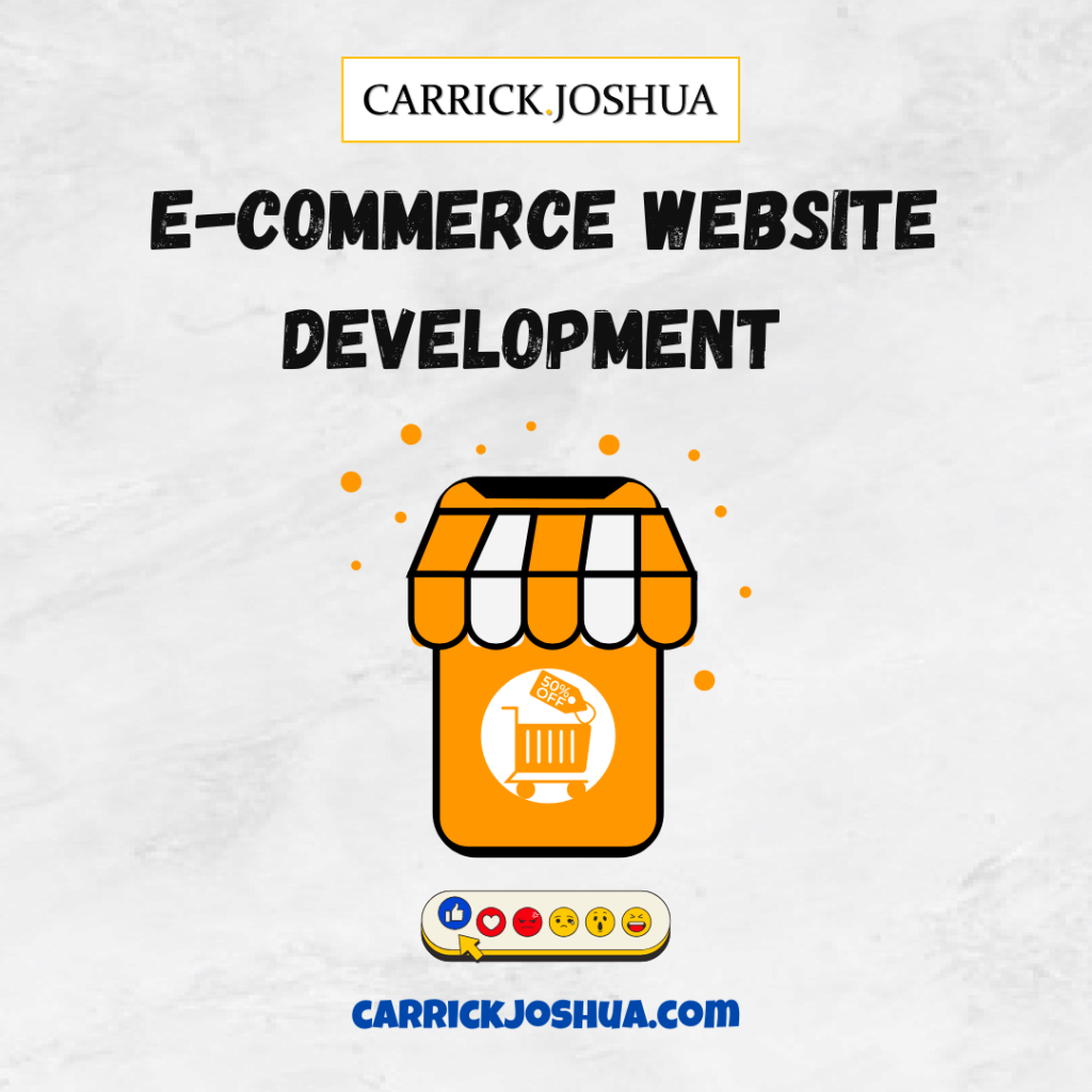 E-commerce website development