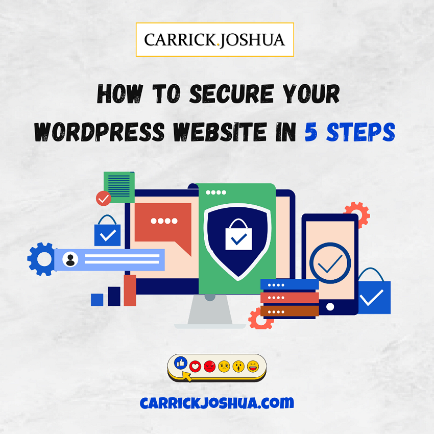 secure WordPress website
