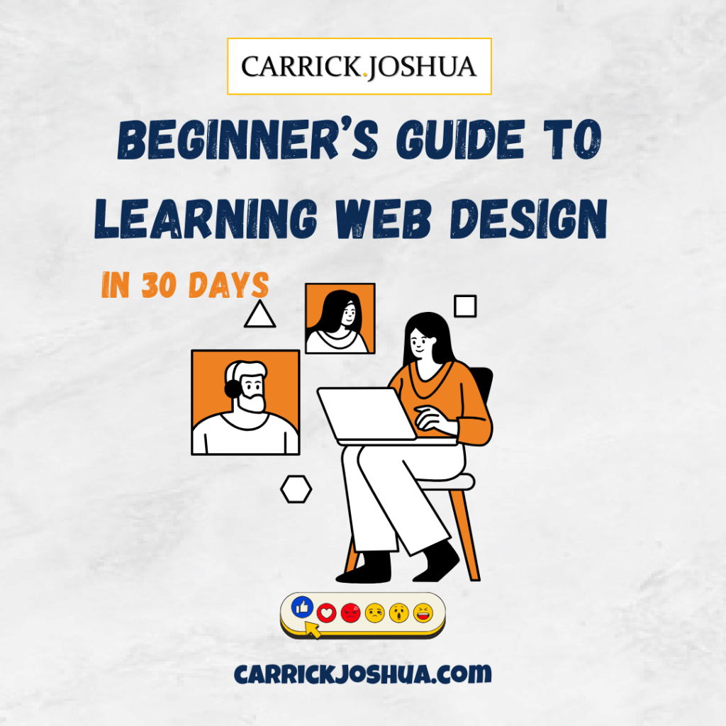 Beginner’s Guide to Learning Web Design in 30 Days, learn web design in 30 days