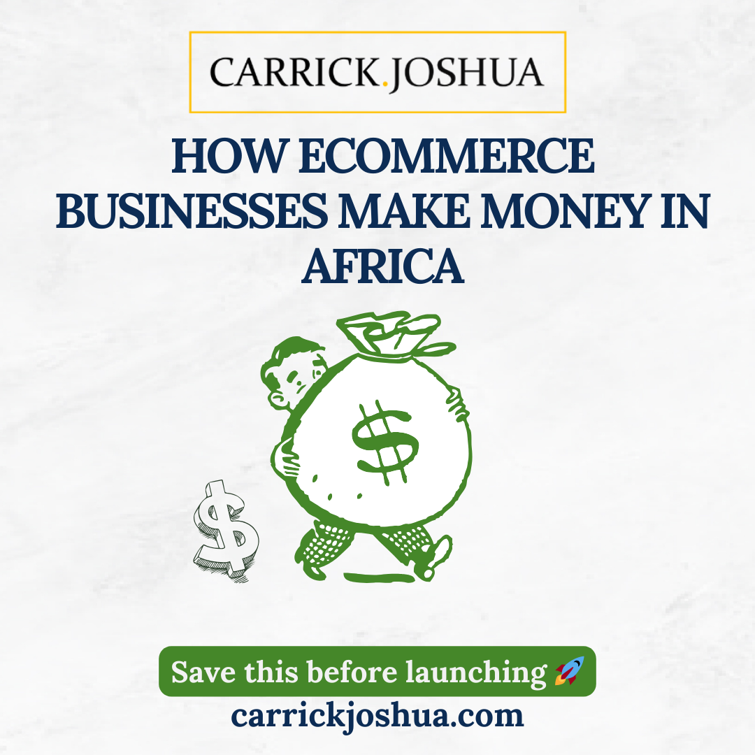how eCommerce businesses make money